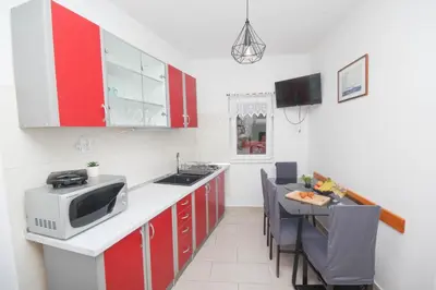 Kuhinja ili čajna kuhinja u objektu Dusica apartments