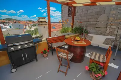 Balkon ili terasa u objektu Dusica apartments