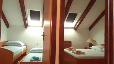 Krevet ili kreveti u jedinici u objektu Kaprije Mistral Apartment