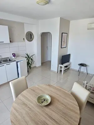 Kuhinja ili čajna kuhinja u objektu Apartments Aurora