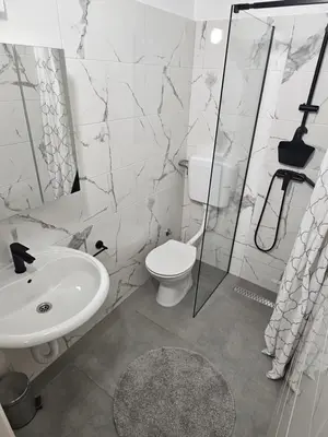 Kupaonica u objektu Apartments Aurora