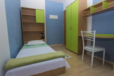 Krevet ili kreveti u jedinici u objektu Gospodar Apartments