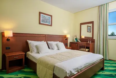 Krevet ili kreveti u jedinici u objektu Hotel Vrata Krke