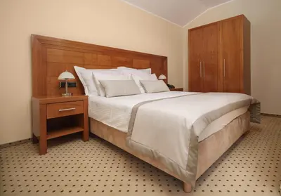 Krevet ili kreveti u jedinici u objektu Hotel Duje
