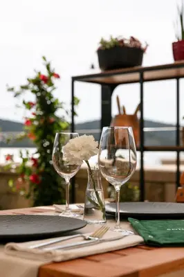 Balkon ili terasa u objektu Heritage Hotel Tisno