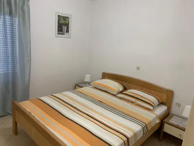 Krevet ili kreveti u jedinici u objektu Apartments Mais Tisno