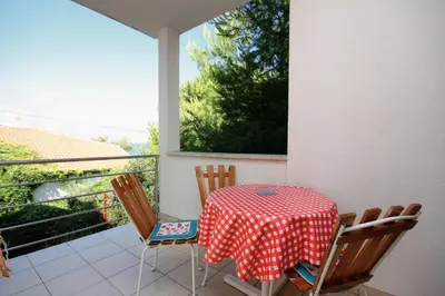 Balkon ili terasa u objektu Apartment Murter 5078b