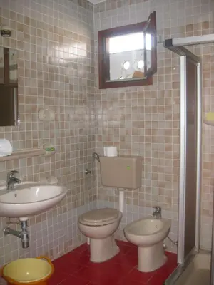 Kupaonica u objektu Apartmani Lukin
