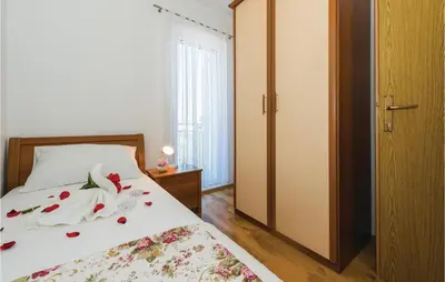 Krevet ili kreveti u jedinici u objektu Apartment Vodice With Sea View V