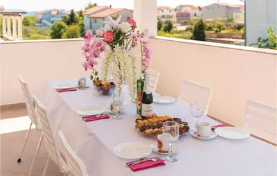 Balkon ili terasa u objektu Apartment Vodice With Sea View V