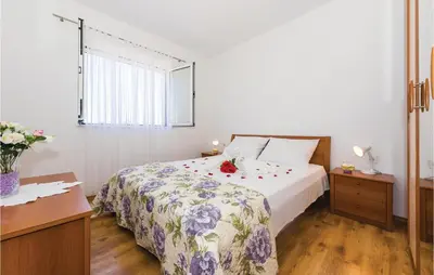 Krevet ili kreveti u jedinici u objektu Apartment Vodice With Sea View V