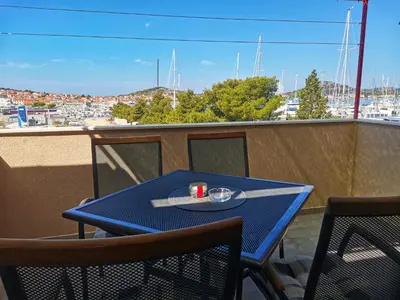 Balkon ili terasa u objektu Apartment Hramina
