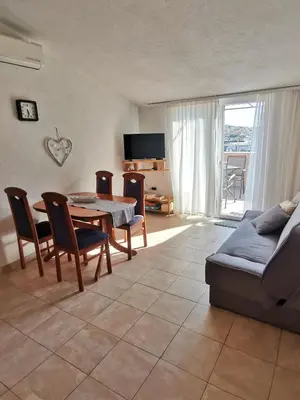 TV i/ili zabavni centar u objektu Apartment Hramina