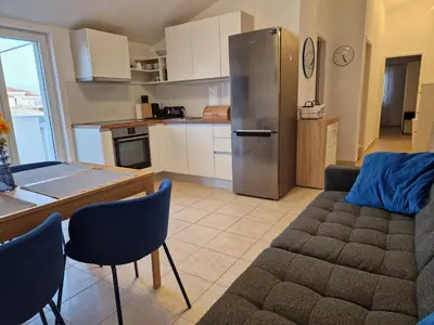 Kuhinja ili čajna kuhinja u objektu Apartment Hramina