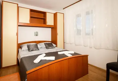 Krevet ili kreveti u jedinici u objektu Apartments Emina