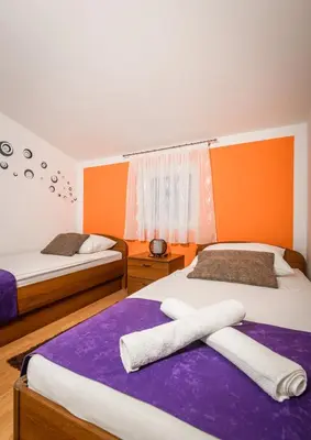 Krevet ili kreveti u jedinici u objektu Apartments Emina
