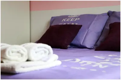 Krevet ili kreveti u jedinici u objektu Apartman LORETTA