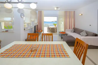Krevet ili kreveti u jedinici u objektu Apartments Ksenija