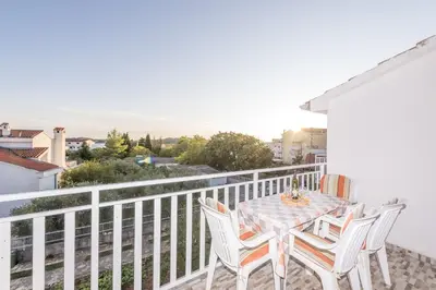 Balkon ili terasa u objektu Apartments Summertime