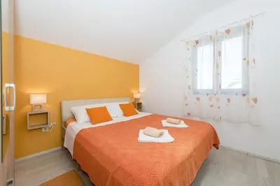 Krevet ili kreveti u jedinici u objektu Apartments Summertime