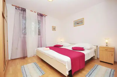 Krevet ili kreveti u jedinici u objektu Apartments Franka