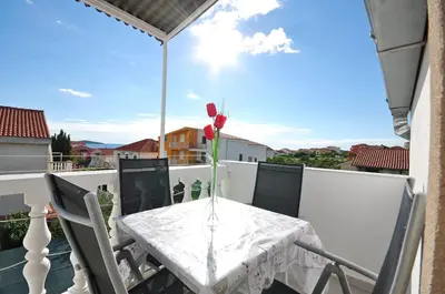 Balkon ili terasa u objektu Apartments Franka