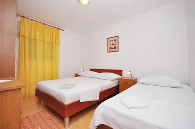 Krevet ili kreveti u jedinici u objektu Apartments Franka