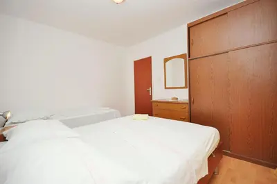 Krevet ili kreveti u jedinici u objektu Apartments Franka