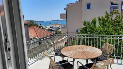 Balkon ili terasa u objektu Apartments & Room Marina View