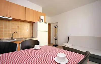 Kuhinja ili čajna kuhinja u objektu Apartmani Jasminka