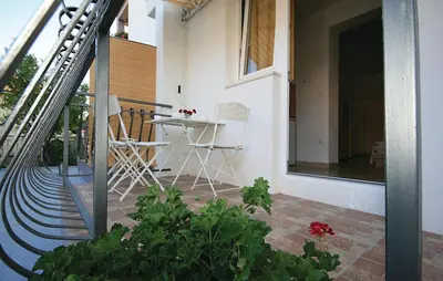Balkon ili terasa u objektu Apartmani Jasminka