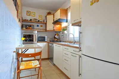 Kuhinja ili čajna kuhinja u objektu Holiday Apartment Ivan