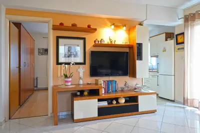Kuhinja ili čajna kuhinja u objektu Holiday Apartment Ivan