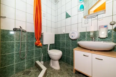 Kupaonica u objektu Villa Gorica Apartments Ražanj