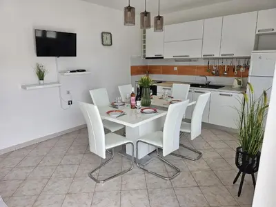 Kuhinja ili čajna kuhinja u objektu Apartment Puzak
