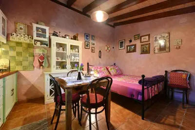 Krevet ili kreveti u jedinici u objektu Holiday Home Paradise Beach