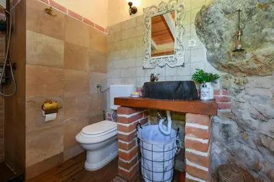 Kupaonica u objektu Holiday Home Paradise Beach