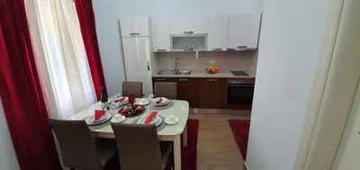 Kuhinja ili čajna kuhinja u objektu Apartments Agata