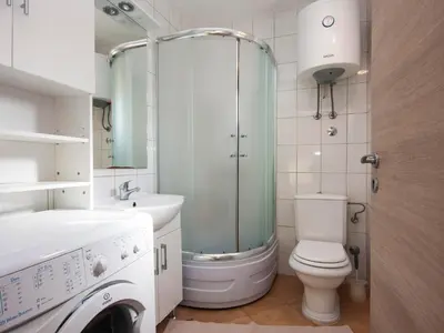 Kupaonica u objektu Holiday House Marko