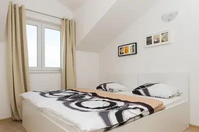Krevet ili kreveti u jedinici u objektu M.G Apartments