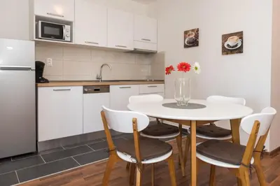 Kuhinja ili čajna kuhinja u objektu M.G Apartments