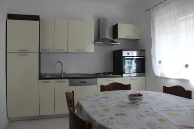 Kuhinja ili čajna kuhinja u objektu Mikulandra apartment