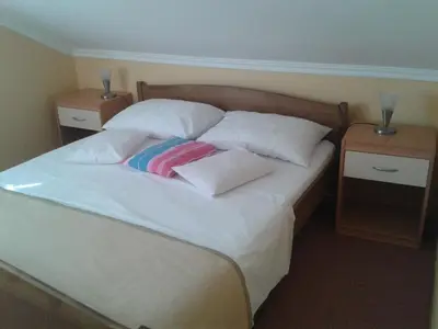 Krevet ili kreveti u jedinici u objektu Apartments with a parking space Vodice - 11544