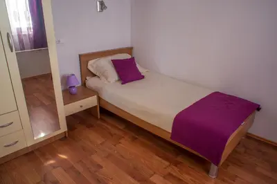 Krevet ili kreveti u jedinici u objektu Apartments by the sea Zatoglav, Rogoznica - 11598