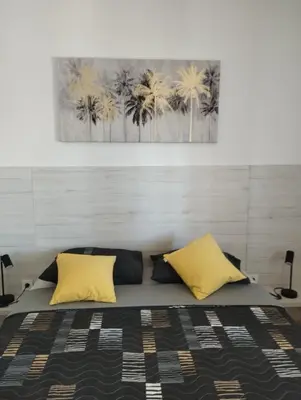 Krevet ili kreveti u jedinici u objektu Apartmani Lučica