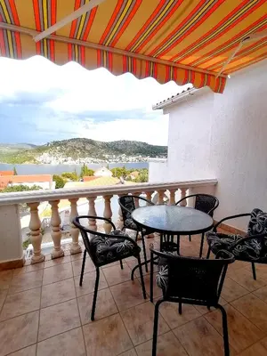 Balkon ili terasa u objektu Apartmani ADRIATIC