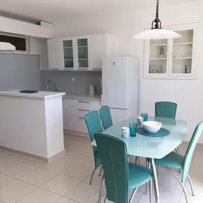 Kuhinja ili čajna kuhinja u objektu Aparthotel Marina