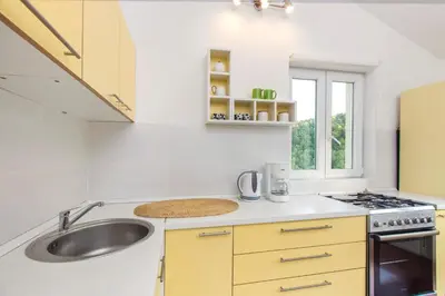 Kuhinja ili čajna kuhinja u objektu Apartment Nina