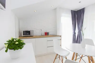 Kuhinja ili čajna kuhinja u objektu Apartment Nina