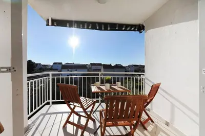 Balkon ili terasa u objektu Olea Apartments